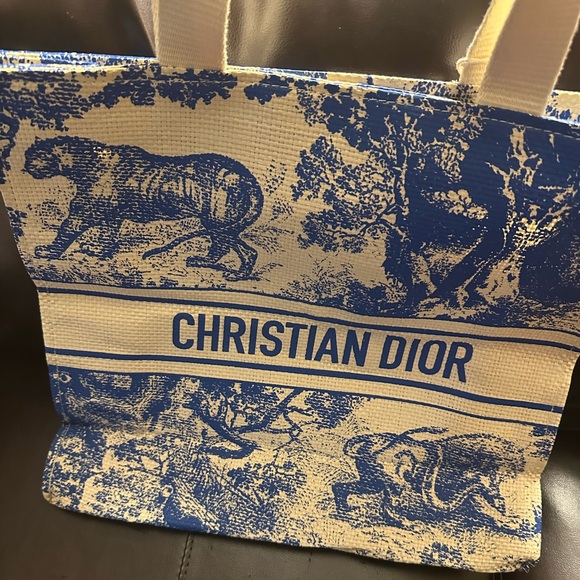 Dior Handbags - Dior Blue Tote Bag